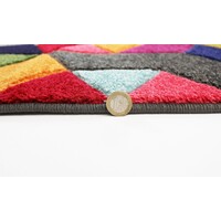 Flycarpets ROND KLEURRIJK VLOERKLEED - DYNAMIC MULTI