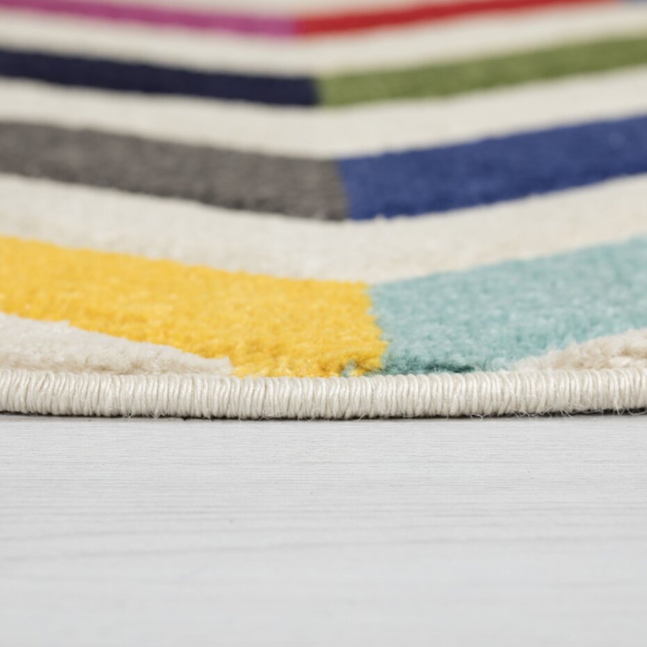 Rond Modern vloerkleed - Bolero Kleurrijk