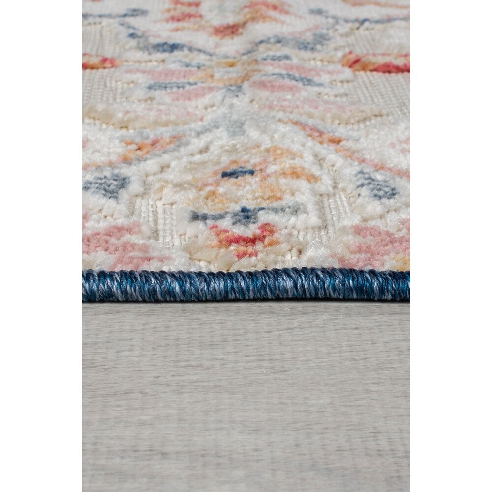 Flycarpets VINTAGE BINNEN- EN BUITENKLEED - MABEL BLAUW