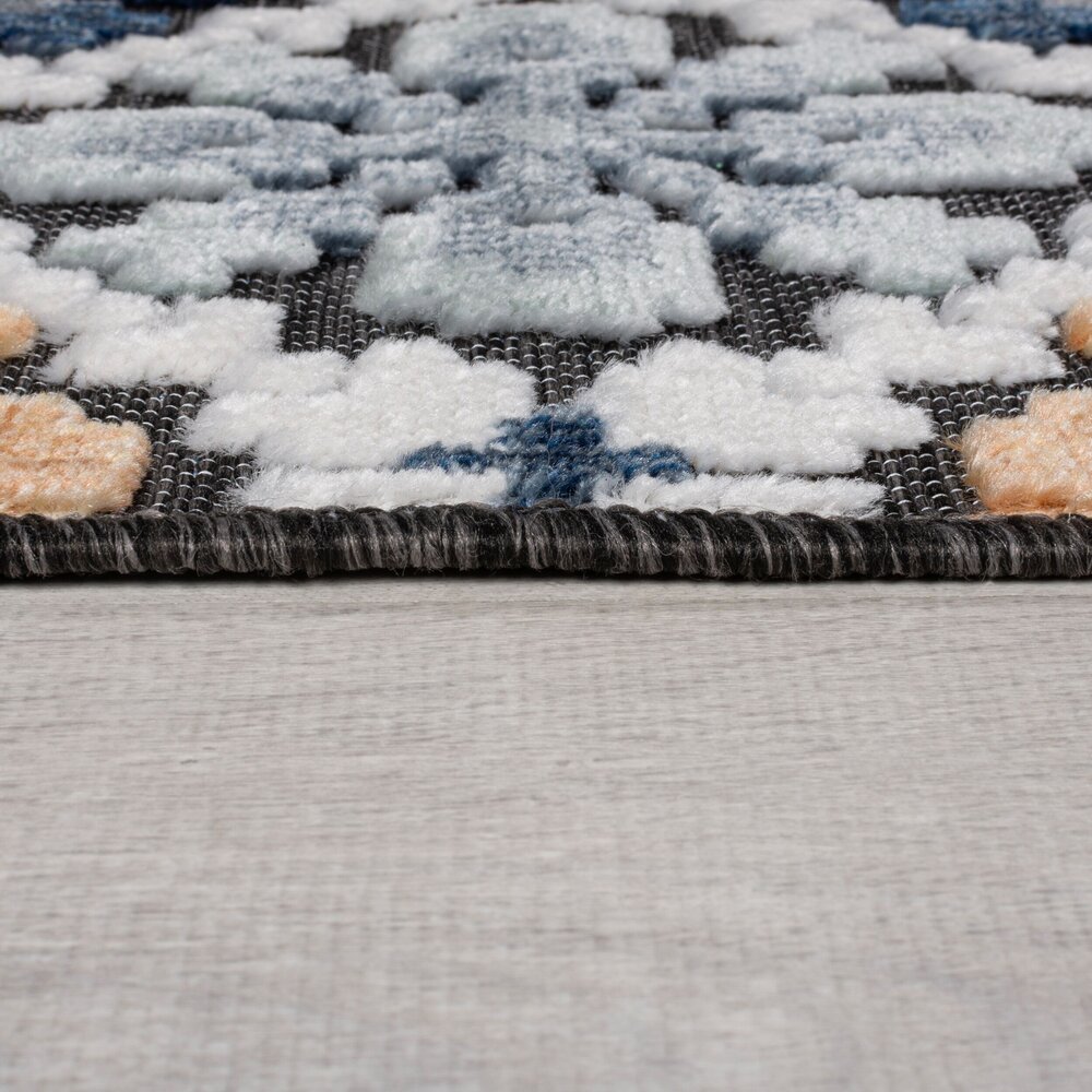 Flycarpets BINNEN- EN BUITENKLEED - ASTER BLAUW