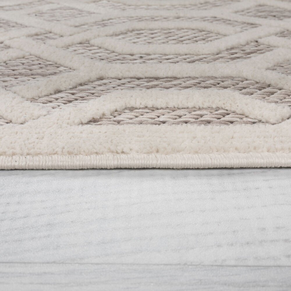 Flycarpets MODERN BUITENKLEED - MATARO CREME/BEIGE