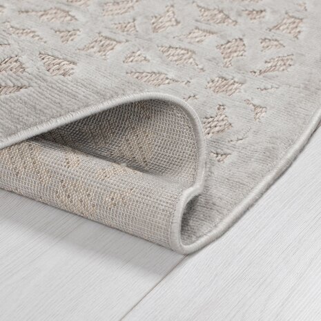 Rond Modern Buitenkleed - Argento Grijs Ã˜160Cm
