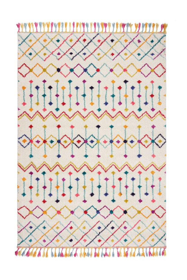 Kleurrijk vloerkleed - Prairie Multi
