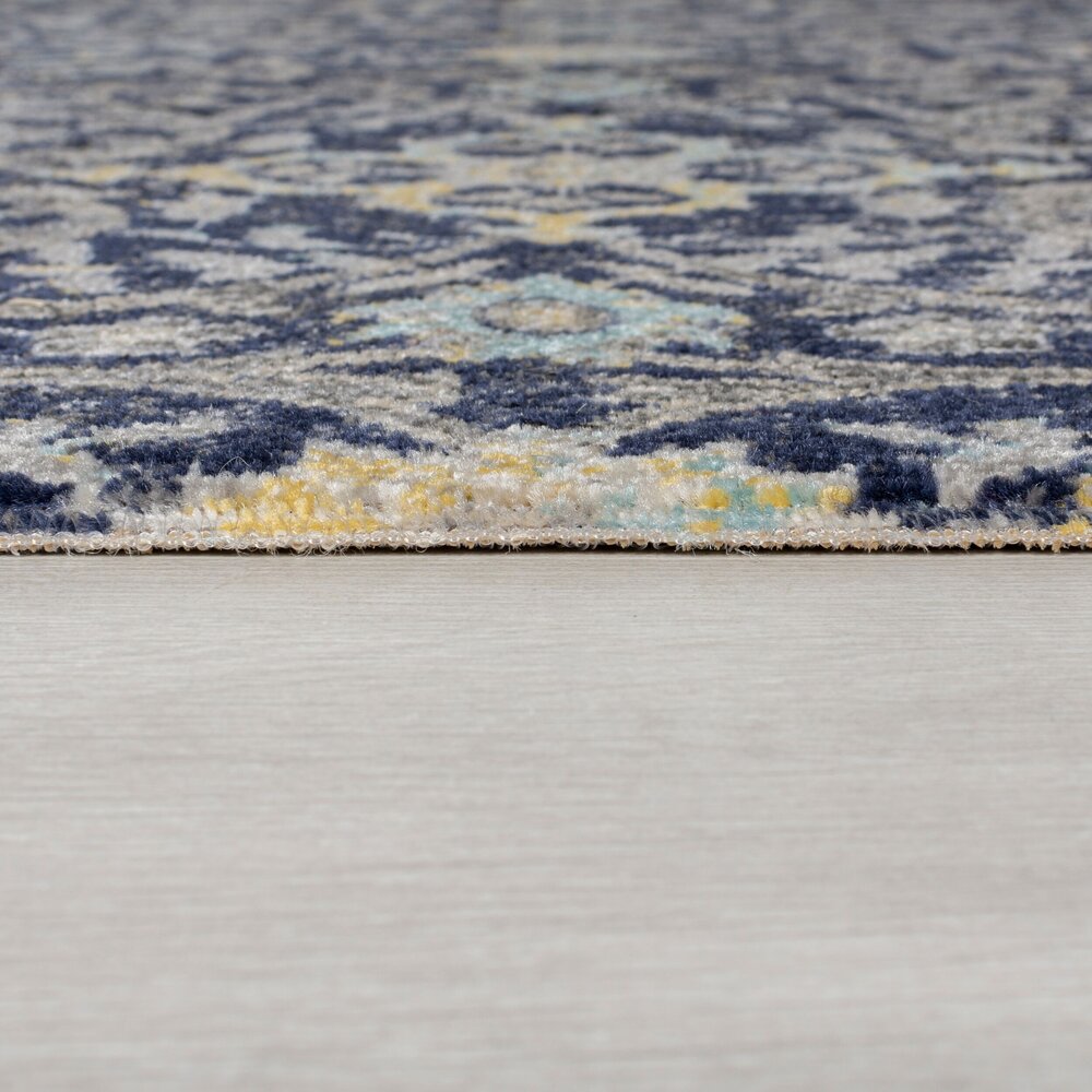 Flycarpets VINTAGE BUITENKLEED - DAPHNE BLAUW