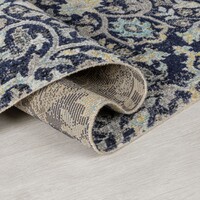 Flycarpets VINTAGE BUITENKLEED - DAPHNE BLAUW