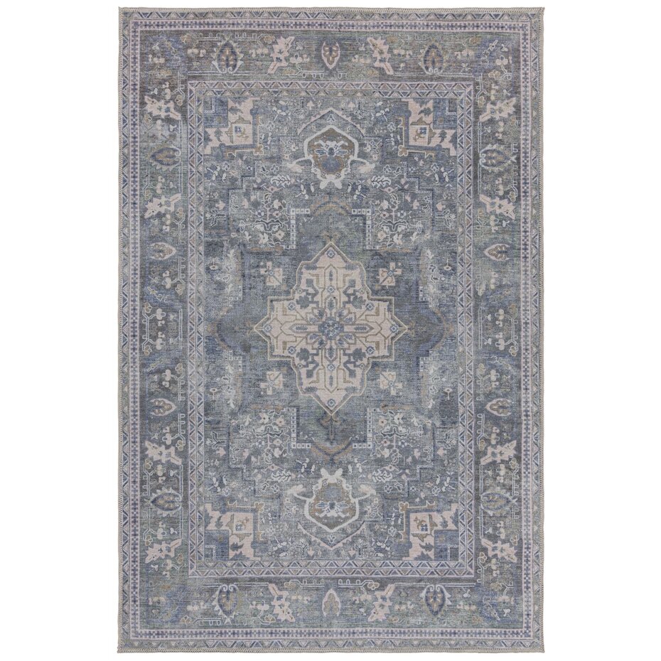 Vintage vloerkleed - Windsor Traditioneel Groen Vintage vloerkleed - Windsor Traditioneel Groen