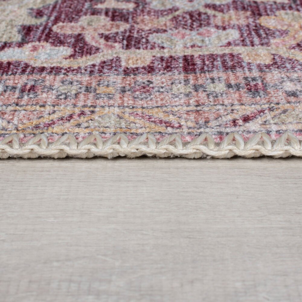 Flycarpets VINTAGE VLOERKLEED - WINDSOR TRADITIONEEL ROZE