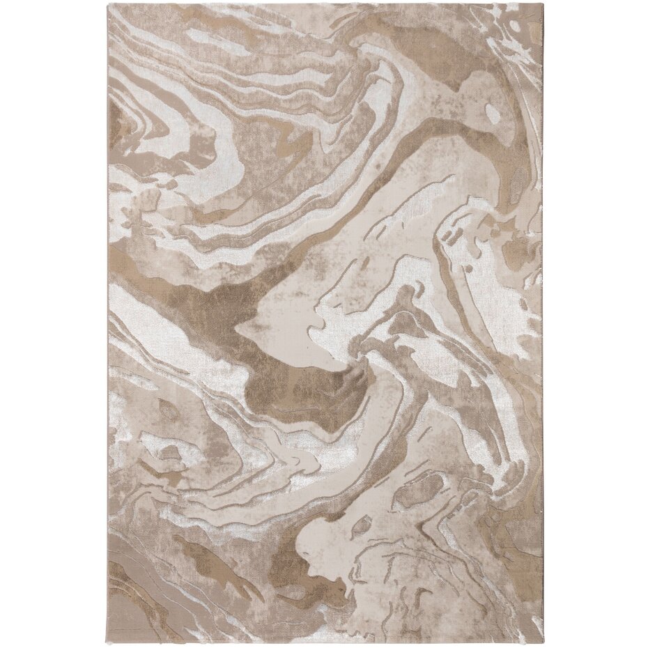 Modern vloerkleed - Marbled Beige Modern vloerkleed - Marbled Beige