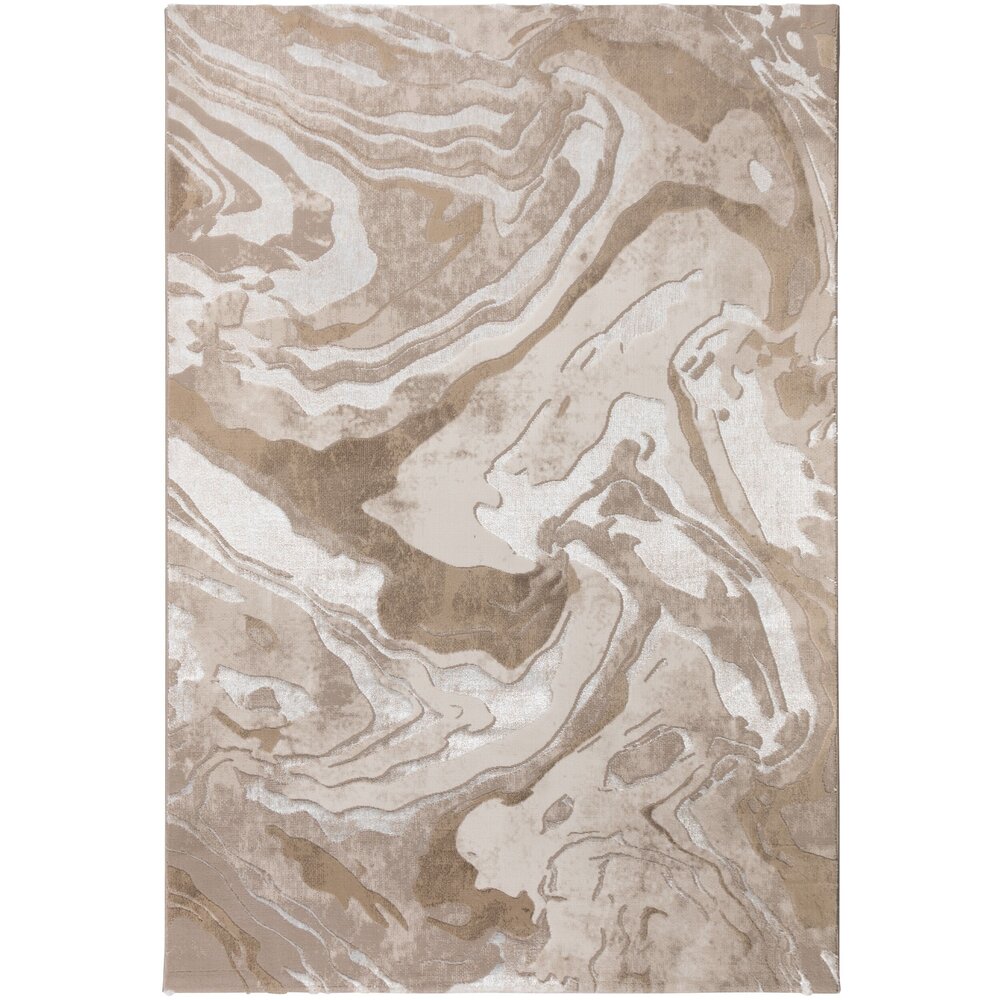 Modern vloerkleed - Marbled Beige Modern vloerkleed - Marbled Beige
