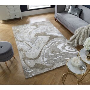 Flycarpets MODERN VLOERKLEED - MARBLED BEIGE