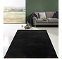Comfy Vicenza vloerkleed - Zacht Hoogpolig - Zwart