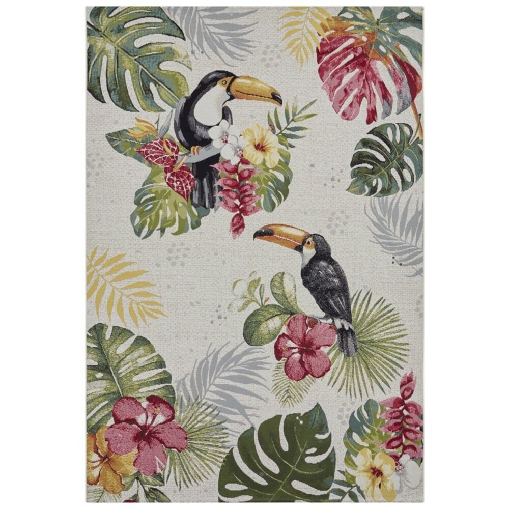 Flycarpets BINNEN- EN BUITENKLEED - TROPICAL MULTICOLOR