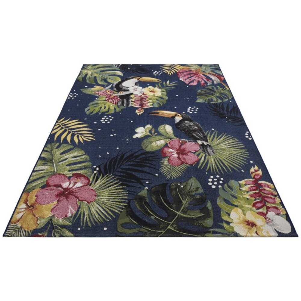 Flycarpets BINNEN- EN BUITENKLEED - TROPICAL DREAM MULTICOLOR