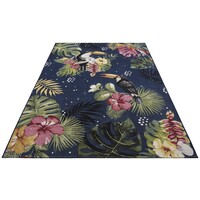 Flycarpets BINNEN- EN BUITENKLEED - TROPICAL DREAM MULTICOLOR