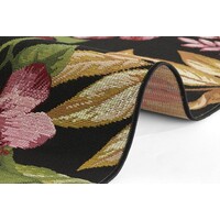 Flycarpets BINNEN- EN BUITENKLEED - TROPICAL FLOWERS & LEAVES MULTICOLOR