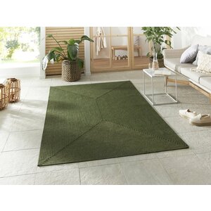 flycarpets BINNEN- EN BUITENKLEED - TRENZADO GROEN