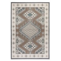 flycarpets VINTAGE VLOERKLEED - LAKAN BRUIN/CRÈME/GRIJS