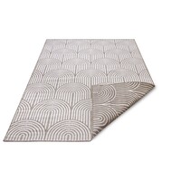 flycarpets BINNEN- EN BUITENKLEED OMKEERBAAR - PANGLI JAPANDI TAUPE