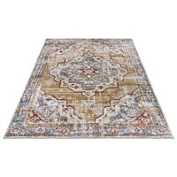 flycarpets KLASSIEK VINTAGE VLOERKLEED - STROZZI ROOD/MULTI