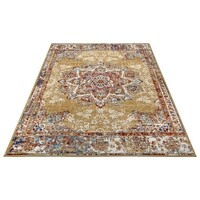 flycarpets VINTAGE VLOERKLEED - MADERNO GEEL / MULTI