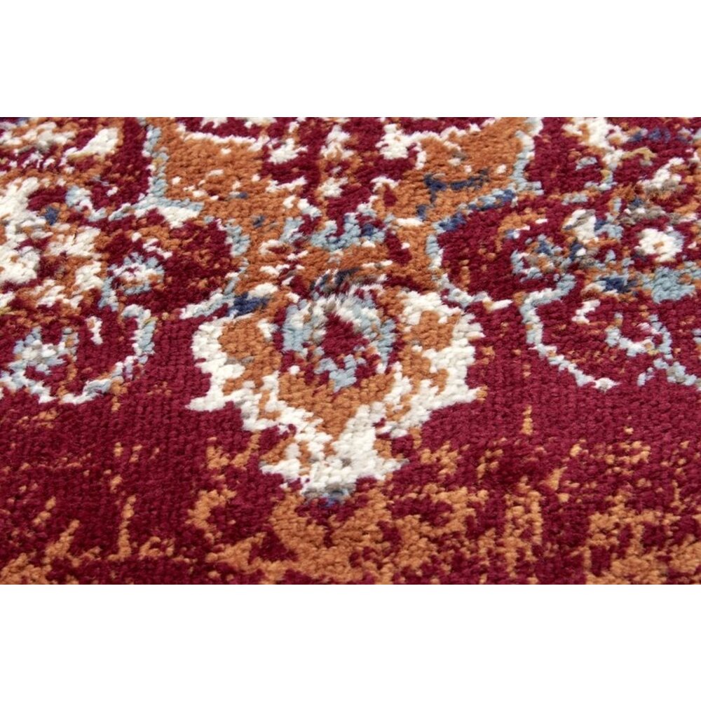 flycarpets VINTAGE VLOERKLEED - MADERNO ROOD / MULTI