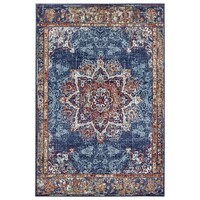 flycarpets VINTAGE VLOERKLEED - MADERNO BLAUW / MULTI