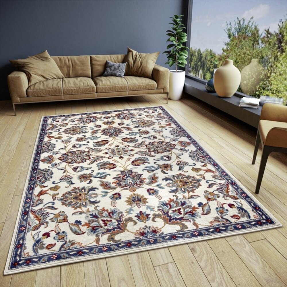 flycarpets KLASSIEK VLOERKLEED - CARACCI CRÈME / MULTI