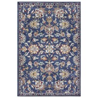 flycarpets KLASSIEK VLOERKLEED - CARACCI BLAUW / MULTI