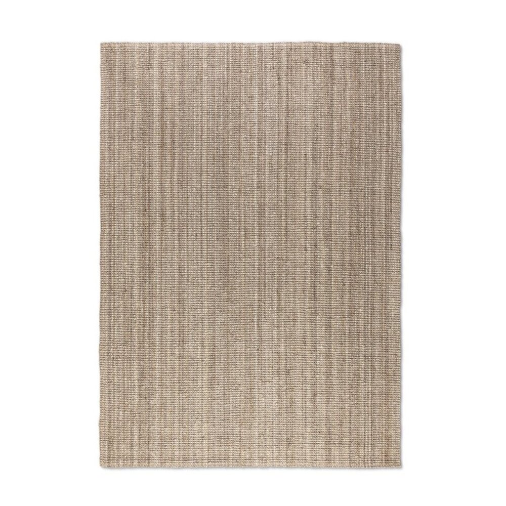 HH HANDGEWEVEN JUTE VLOERKLEED - BOUCLÉ JAIPUR TAUPE