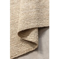 HH HANDGEWEVEN JUTE VLOERKLEED - BOUCLÉ JAIPUR CRÈME