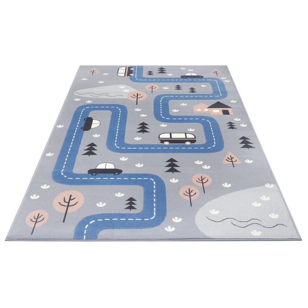 HH KINDERVLOERKLEED - DESIGN KIDS STRAAT GRIJS/BLAUW