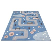 HH KINDERVLOERKLEED - DESIGN KIDS STRAAT BLAUW