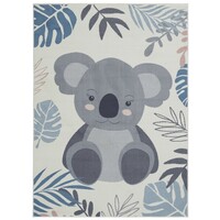 HH KINDERVLOERKLEED - DESIGN KIDS KOALA GRIJS/BLAUW