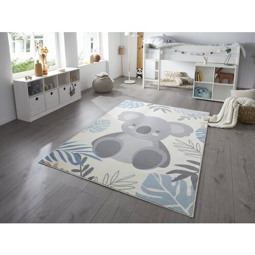 KINDERVLOERKLEED - DESIGN KIDS KOALA GRIJS/BLAUW