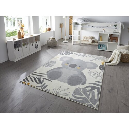 KINDERVLOERKLEED - DESIGN KIDS KOALA CREME/GRIJS