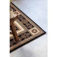 Flycarpets KLASSIEK VLOERKLEED - HERAT GUZARA ZWART