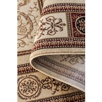 Flycarpets KLASSIEK VLOERKLEED - HERAT GUZARA CREME/BRUIN