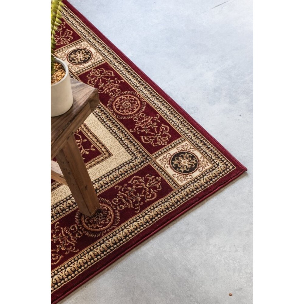 Flycarpets KLASSIEK VLOERKLEED - HERAT GUZARA ROOD