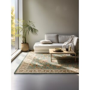 Flycarpets KLASSIEK VLOERKLEED - HERAT HARIRUD MINT GROEN