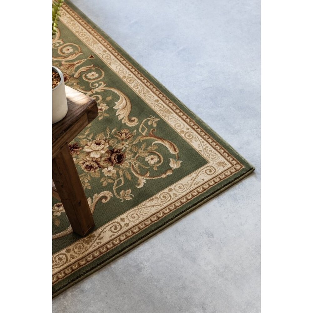 Flycarpets KLASSIEK VLOERKLEED - HERAT OBE GROEN