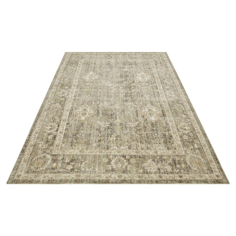 Flycarpets VINTAGE BINNEN- EN BUITENKLEED - LUXOR ZWART/CREME