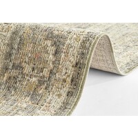 Flycarpets VINTAGE BINNEN- EN BUITENKLEED - LUXOR ZWART/CREME