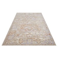 Flycarpets VINTAGE BINNEN- EN BUITENKLEED - PORT SAID CREME/ROOD