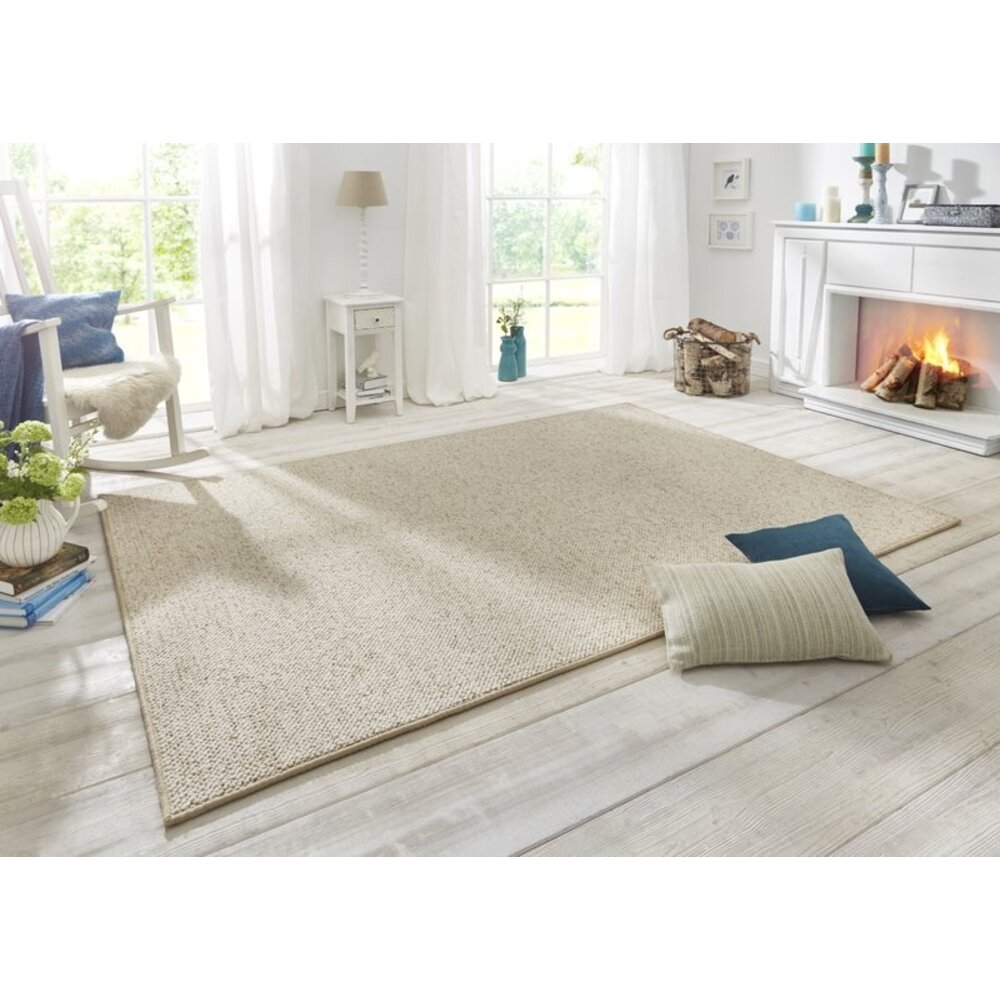 Flycarpets TUFTED VLOERKLEED - WOLLEN LOOK CREME