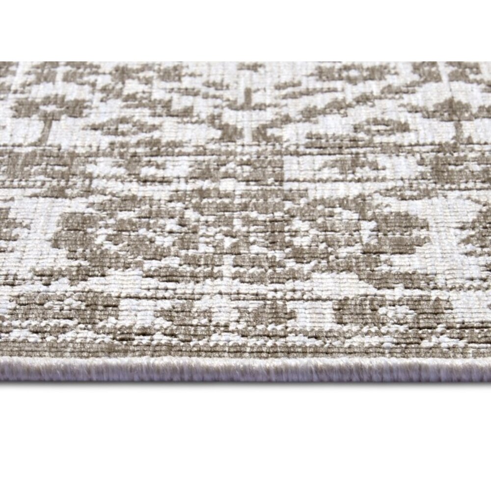 Flycarpets BINNEN & BUITEN VLOERKLEED - CURACAO BEIGE/CREME OMKEERBAAR