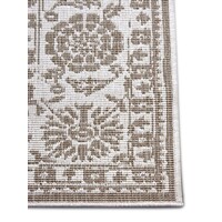 Flycarpets BINNEN & BUITEN VLOERKLEED - CURACAO BEIGE/CREME OMKEERBAAR