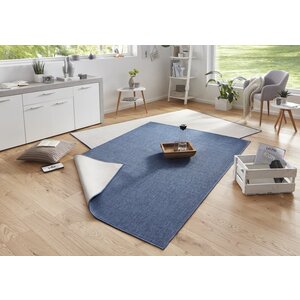 Flycarpets BINNEN & BUITEN OMKEERBAAR VLOERKLEED - MIAMI BLAUW