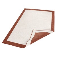 Flycarpets BINNEN & BUITEN OMKEERBAAR VLOERKLEED - PANAMA TERRA/CREME