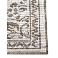 Flycarpets BINNEN & BUITENKLEED OMKEERBAAR - LEYTE BEIGE/CREME