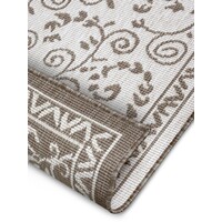 Flycarpets BINNEN & BUITENKLEED OMKEERBAAR - LEYTE BEIGE/CREME